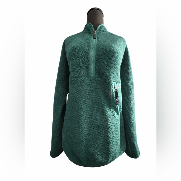 Patagonia Better Sweater 1/4- quarter zip Fleece Pullover Teal Women’s XL - Picture 2 of 6